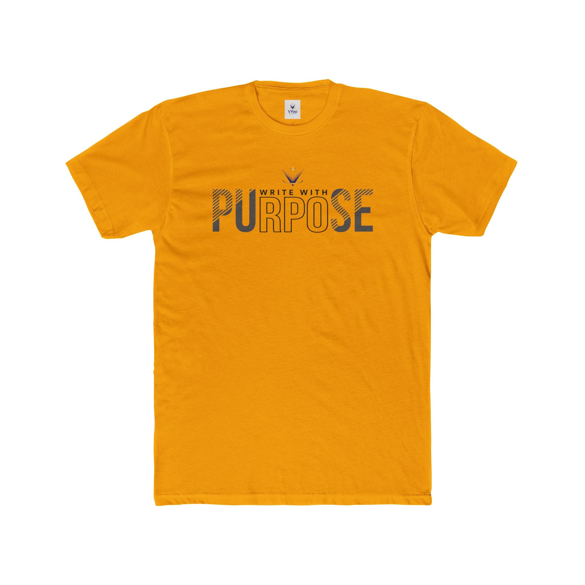 VYou Unisex Purposeful Cotton Crew Tee
