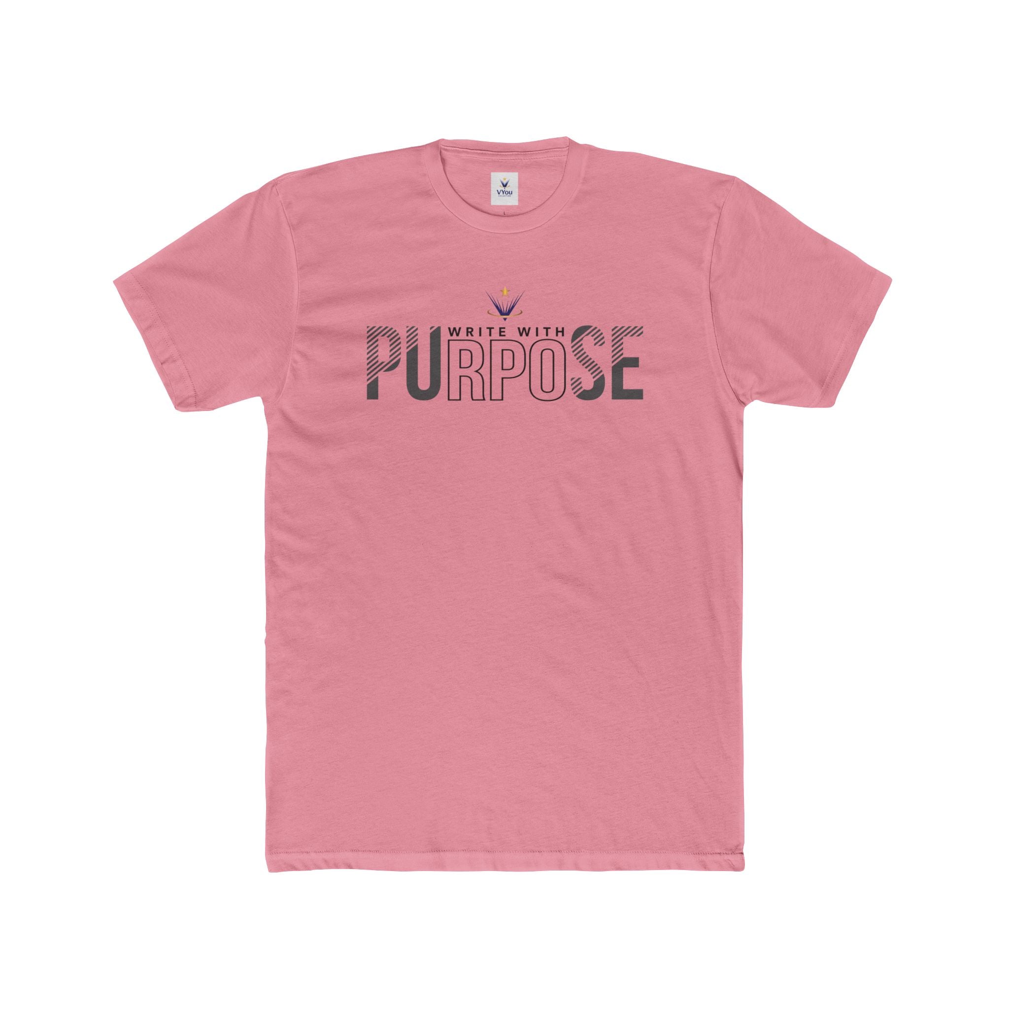VYou Unisex Purposeful Cotton Crew Tee