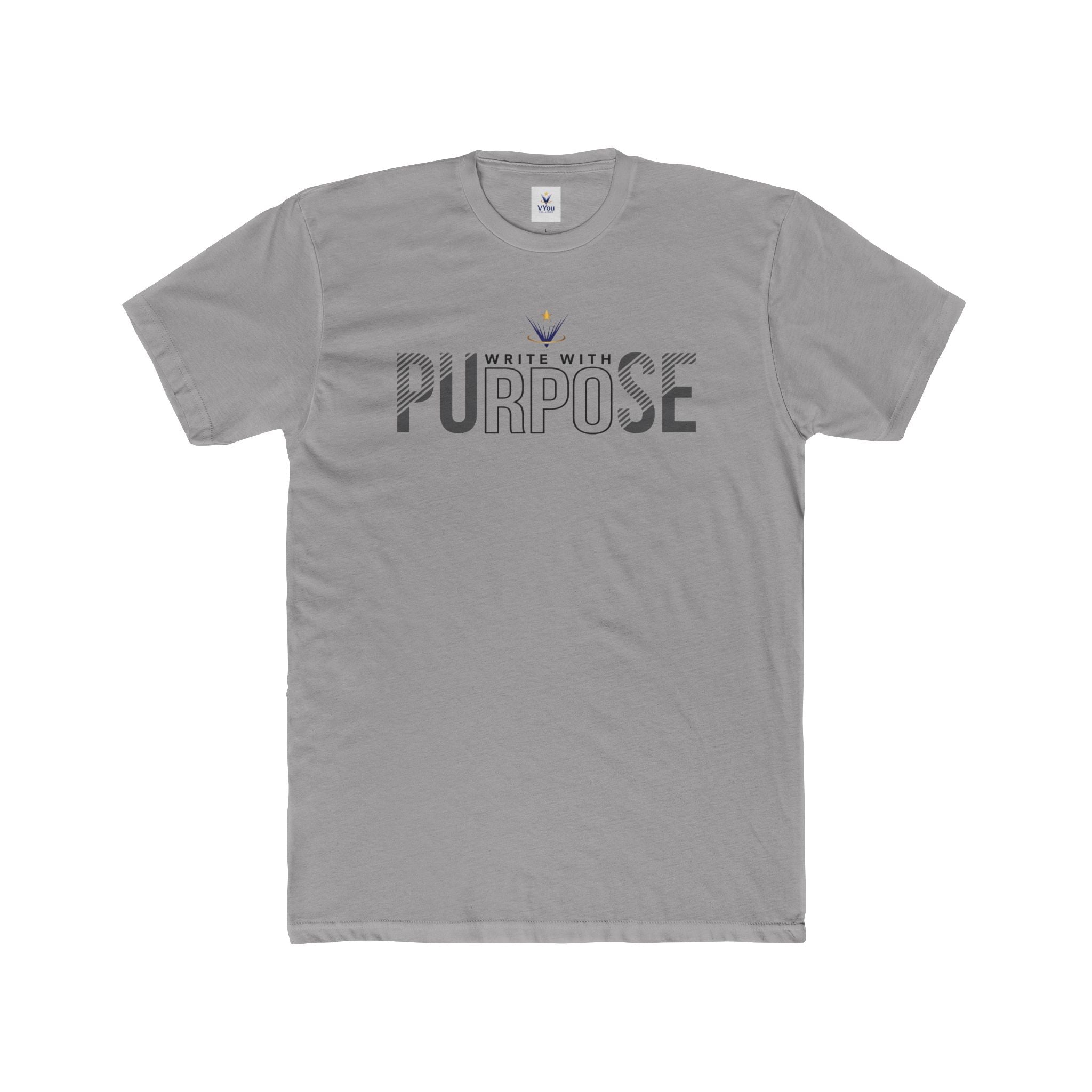 VYou Unisex Purposeful Cotton Crew Tee