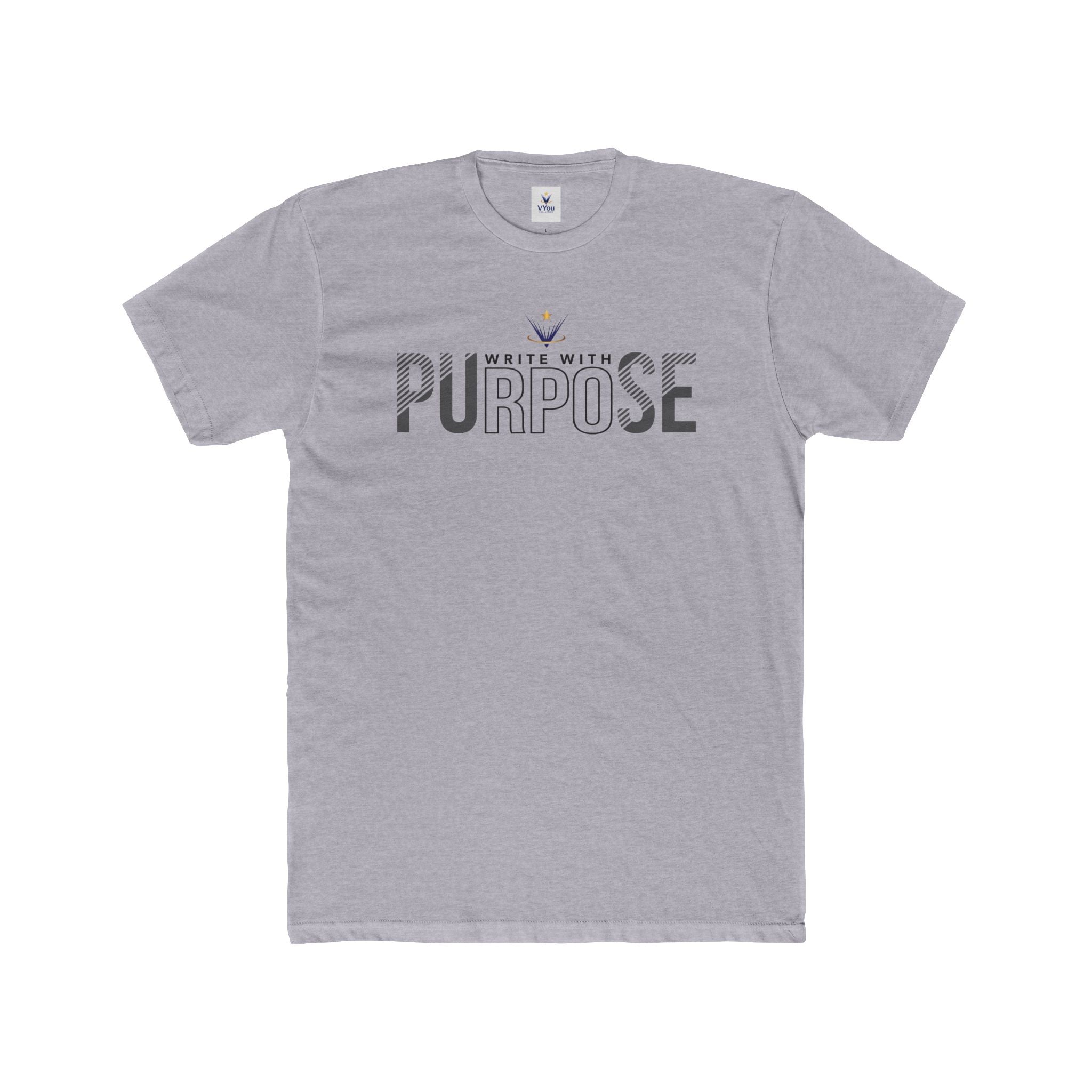 VYou Unisex Purposeful Cotton Crew Tee