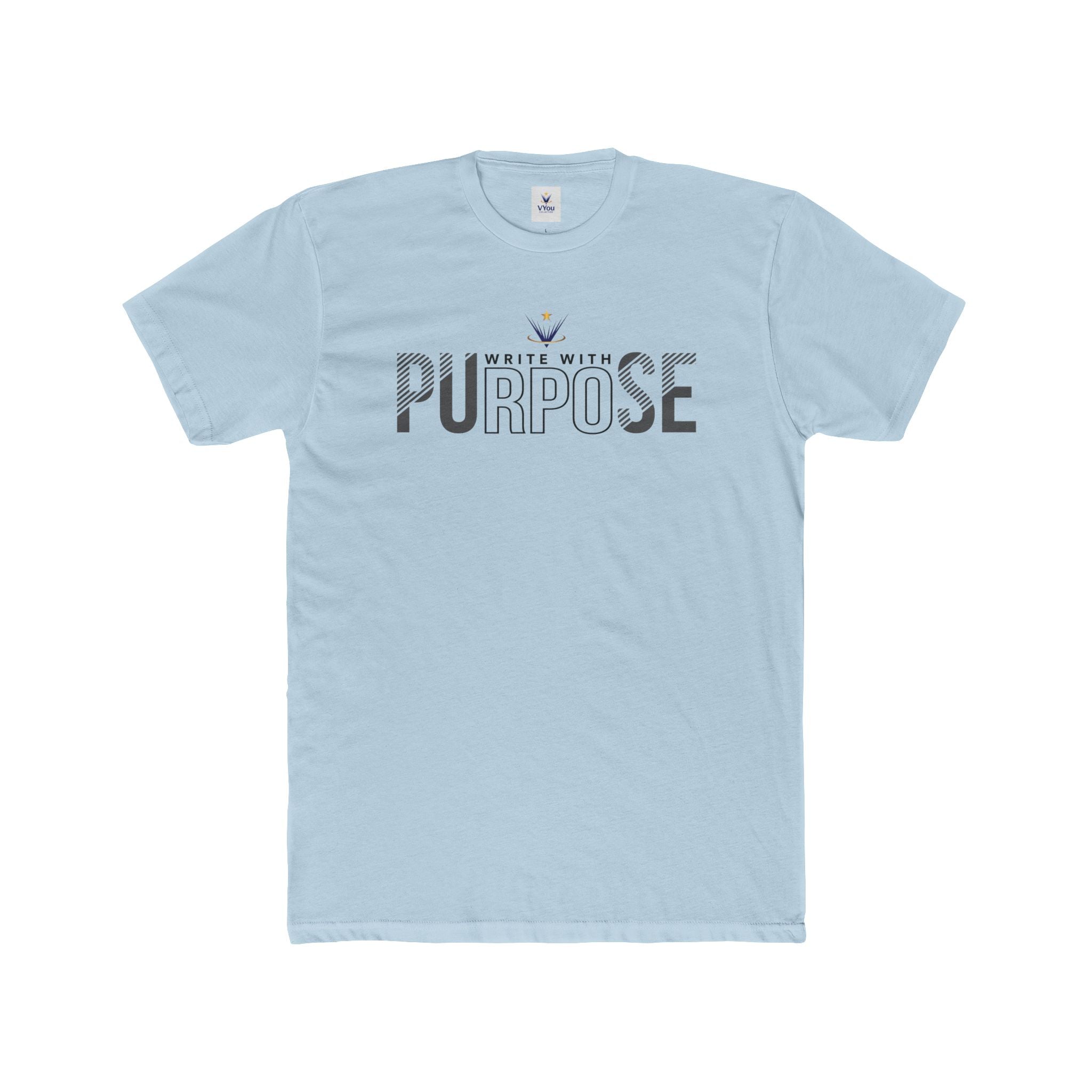 VYou Unisex Purposeful Cotton Crew Tee
