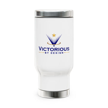 VYou Signature 14oz Stainless Steel Travel Mug