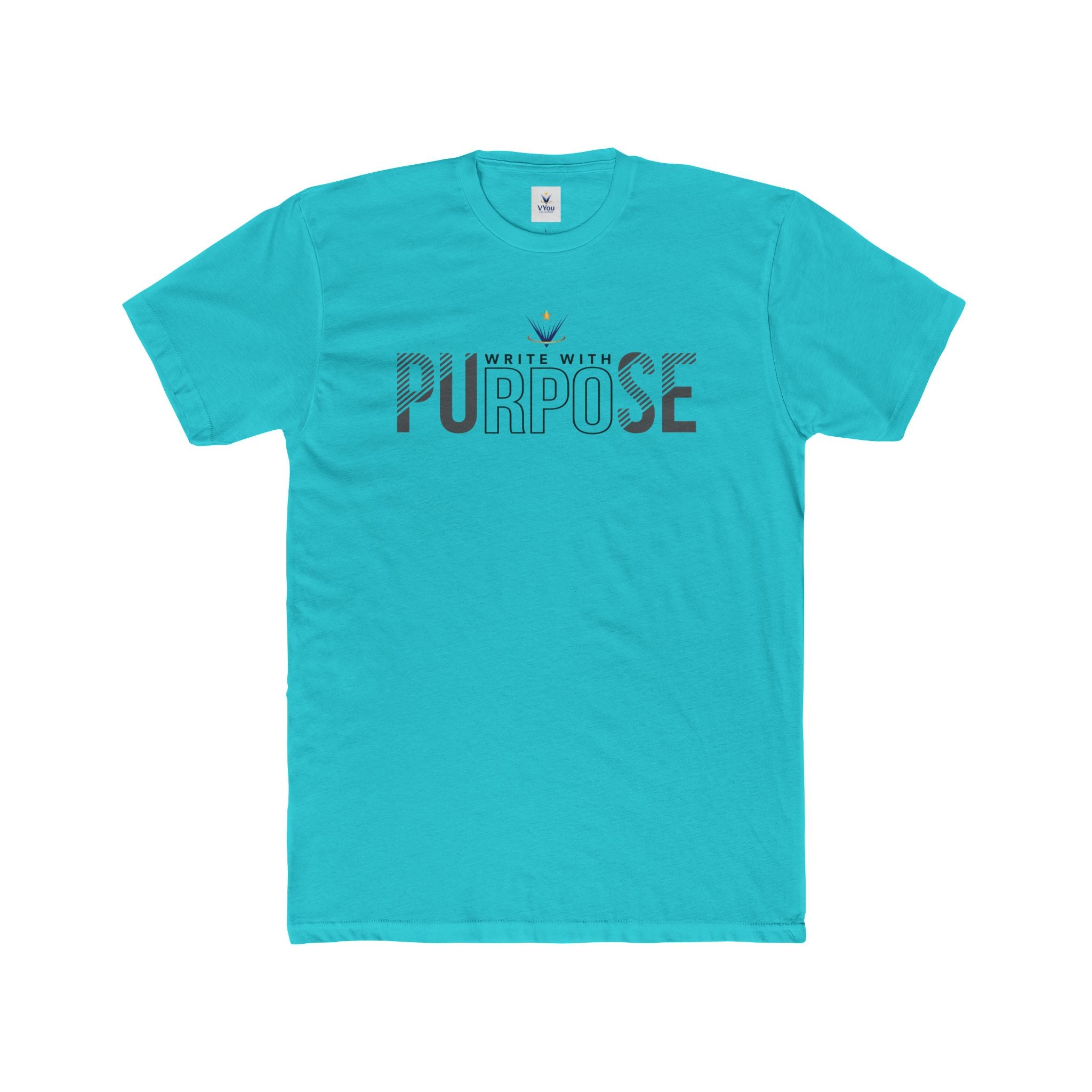 VYou Unisex Purposeful Cotton Crew Tee