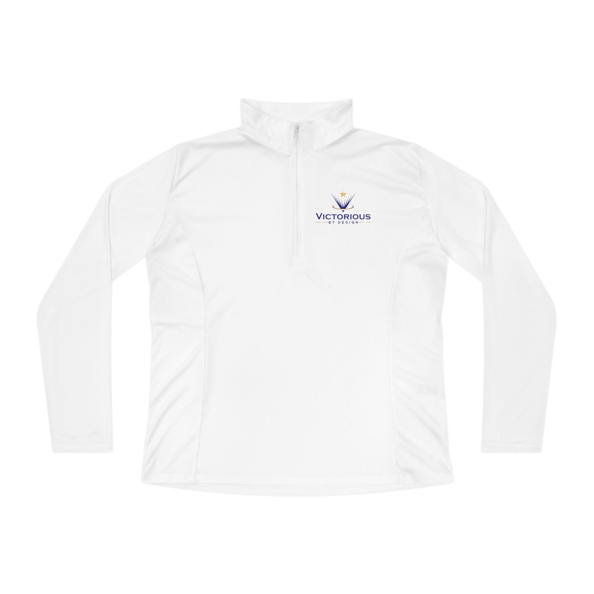 VYou Ladies Quarter-Zip Pullover